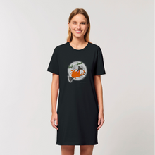 Load image into Gallery viewer, Organic T-Shirt Dress - Halloween - Guinea Pig