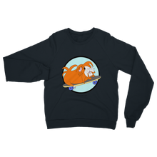 Load image into Gallery viewer, Adult Guinea Pig Sweatshirt - Skater Pig