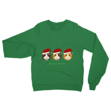 Load image into Gallery viewer, Adult Guinea Pig Sweatshirt - Santa Paws