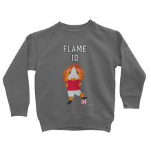 Load image into Gallery viewer, Kids Guinea Pig Sweatshirt - Flame the Footballer