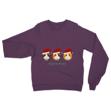 Load image into Gallery viewer, Adult Guinea Pig Sweatshirt - Santa Paws
