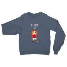 Load image into Gallery viewer, Adult Guinea Pig Sweatshirt - Flame the Footballer