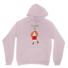 Load image into Gallery viewer, Adult Guinea Pig Hoodie - Flame the Footballer