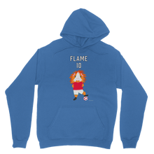 Load image into Gallery viewer, Adult Guinea Pig Hoodie - Flame the Footballer
