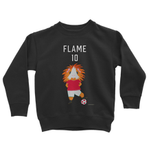 Load image into Gallery viewer, Kids Guinea Pig Sweatshirt - Flame the Footballer
