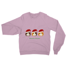Load image into Gallery viewer, Adult Guinea Pig Sweatshirt - Santa Paws