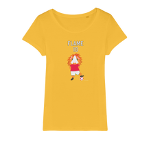 Load image into Gallery viewer, Adult Guinea Pig T-Shirt Organic - Flame the Footballer