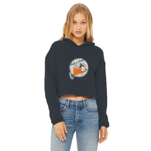 Load image into Gallery viewer, Teen Cropped Hoodie - Halloween - Guinea Pig