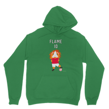 Load image into Gallery viewer, Adult Guinea Pig Hoodie - Flame the Footballer