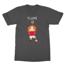 Load image into Gallery viewer, Adult Guinea Pig T-Shirt - Flame the Footballer