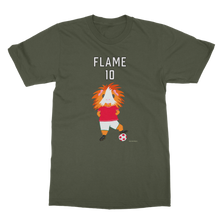 Load image into Gallery viewer, Adult Guinea Pig T-Shirt - Flame the Footballer