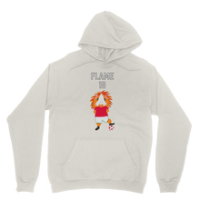 Load image into Gallery viewer, Adult Guinea Pig Hoodie - Flame the Footballer