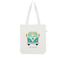 Load image into Gallery viewer, Guinea Pig - Tote Bag Organic - Pickle Piggy Campervan