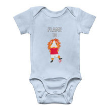 Load image into Gallery viewer, Baby Guinea Pig Onesie - Flame the Footballer