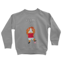 Load image into Gallery viewer, Kids Guinea Pig Sweatshirt - Flame the Footballer