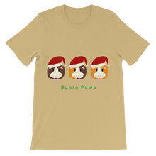 Load image into Gallery viewer, Kids Guinea Pig T-Shirt - Santa Paws