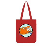 Load image into Gallery viewer, Tote Bag (Organic) - Skater Pig - Guinea Pig