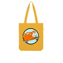 Load image into Gallery viewer, Tote Bag (Organic) - Skater Pig - Guinea Pig