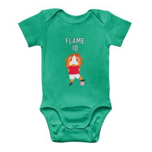 Load image into Gallery viewer, Baby Guinea Pig Onesie - Flame the Footballer