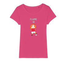 Load image into Gallery viewer, Adult Guinea Pig T-Shirt Organic - Flame the Footballer