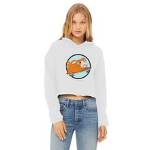 Load image into Gallery viewer, Teen Cropped Hoodie - Skater Pig - Guinea Pig