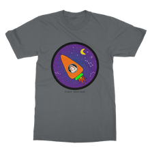 Load image into Gallery viewer, Adult Guinea Pig T-Shirt - Space Rocket