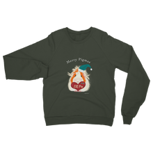 Load image into Gallery viewer, Christmas Adult Sweatshirt - Elf Pig