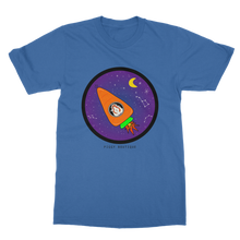 Load image into Gallery viewer, Adult Guinea Pig T-Shirt - Space Rocket