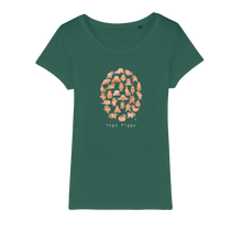 Load image into Gallery viewer, Yoga Piggies - Guinea Pig Organic T-Shirt