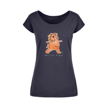 Load image into Gallery viewer, Warrior Piggy Wide Neck T-Shirt
