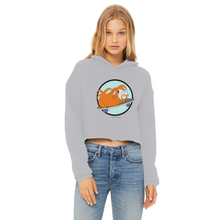 Load image into Gallery viewer, Teen Cropped Hoodie - Skater Pig - Guinea Pig