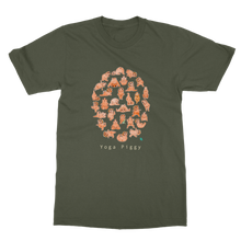 Load image into Gallery viewer, Adult Guinea Pig T-Shirt - Yoga Piggies