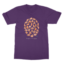 Load image into Gallery viewer, Adult Guinea Pig T-Shirt - Yoga Piggies