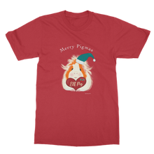 Load image into Gallery viewer, Christmas Adult T-shirt - Elf Pig