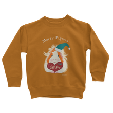 Load image into Gallery viewer, Christmas Guinea Pig Kids Sweatshirt - Elf Pig