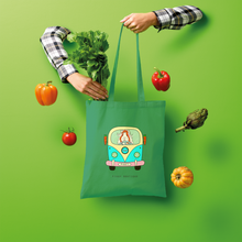 Load image into Gallery viewer, Guinea Pig - Pickle Piggy Campervan Shopper Tote Bag
