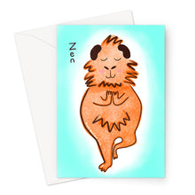 Load image into Gallery viewer, Zen Pose Greeting Card
