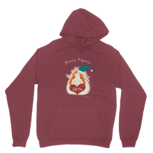 Load image into Gallery viewer, Christmas Adult Hoodie - Elf Pig