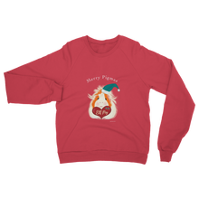 Load image into Gallery viewer, Christmas Adult Sweatshirt - Elf Pig