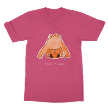 Load image into Gallery viewer, Yoga Piggy Adult T-Shirt