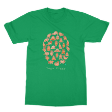 Load image into Gallery viewer, Adult Guinea Pig T-Shirt - Yoga Piggies