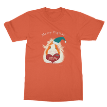 Load image into Gallery viewer, Christmas Adult T-shirt - Elf Pig