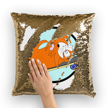 Load image into Gallery viewer, Cushion Cover Guinea Pig - Skater Pig