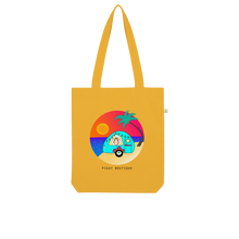 Load image into Gallery viewer, Tote Bag Organic Guinea Pig - Caravan Sunset