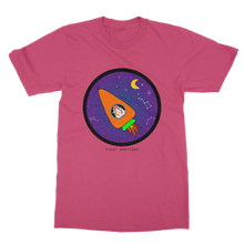 Load image into Gallery viewer, Adult Guinea Pig T-Shirt - Space Rocket