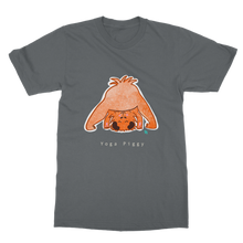 Load image into Gallery viewer, Yoga Piggy Adult T-Shirt