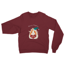 Load image into Gallery viewer, Christmas Adult Sweatshirt - Elf Pig