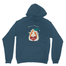 Load image into Gallery viewer, Christmas Adult Hoodie - Elf Pig
