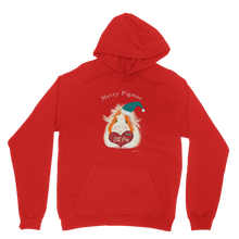 Load image into Gallery viewer, Christmas Adult Hoodie - Elf Pig