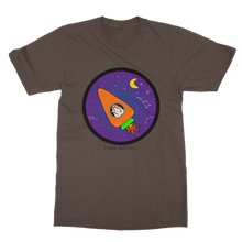 Load image into Gallery viewer, Adult Guinea Pig T-Shirt - Space Rocket
